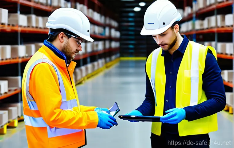 산업안전기사와 화학 공정 안전 관리 - **Prompt 1: Predictive Safety in a Modern German Industrial Facility**
    "A clean, brightly lit, a...