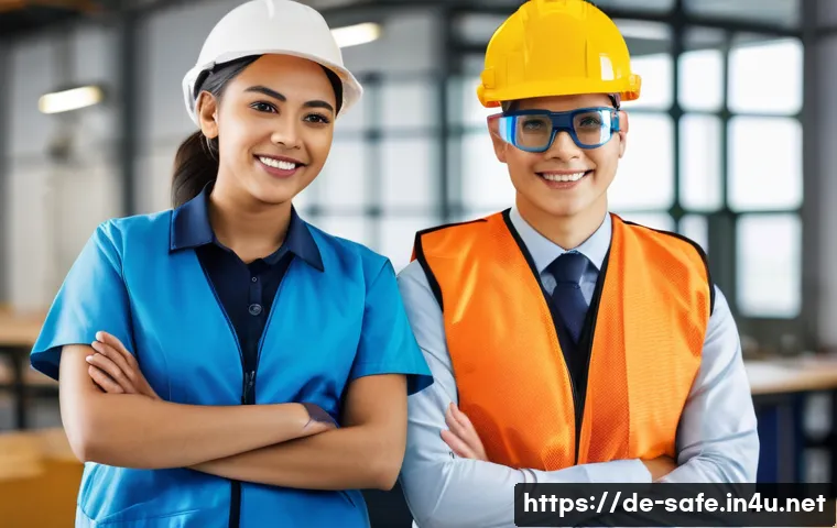산업안전기사와 안전 교육 콘텐츠 제작 - **Prompt: The Proactive Safety Professional and Collaborative Learning**
    "Detailed, high-resolut...